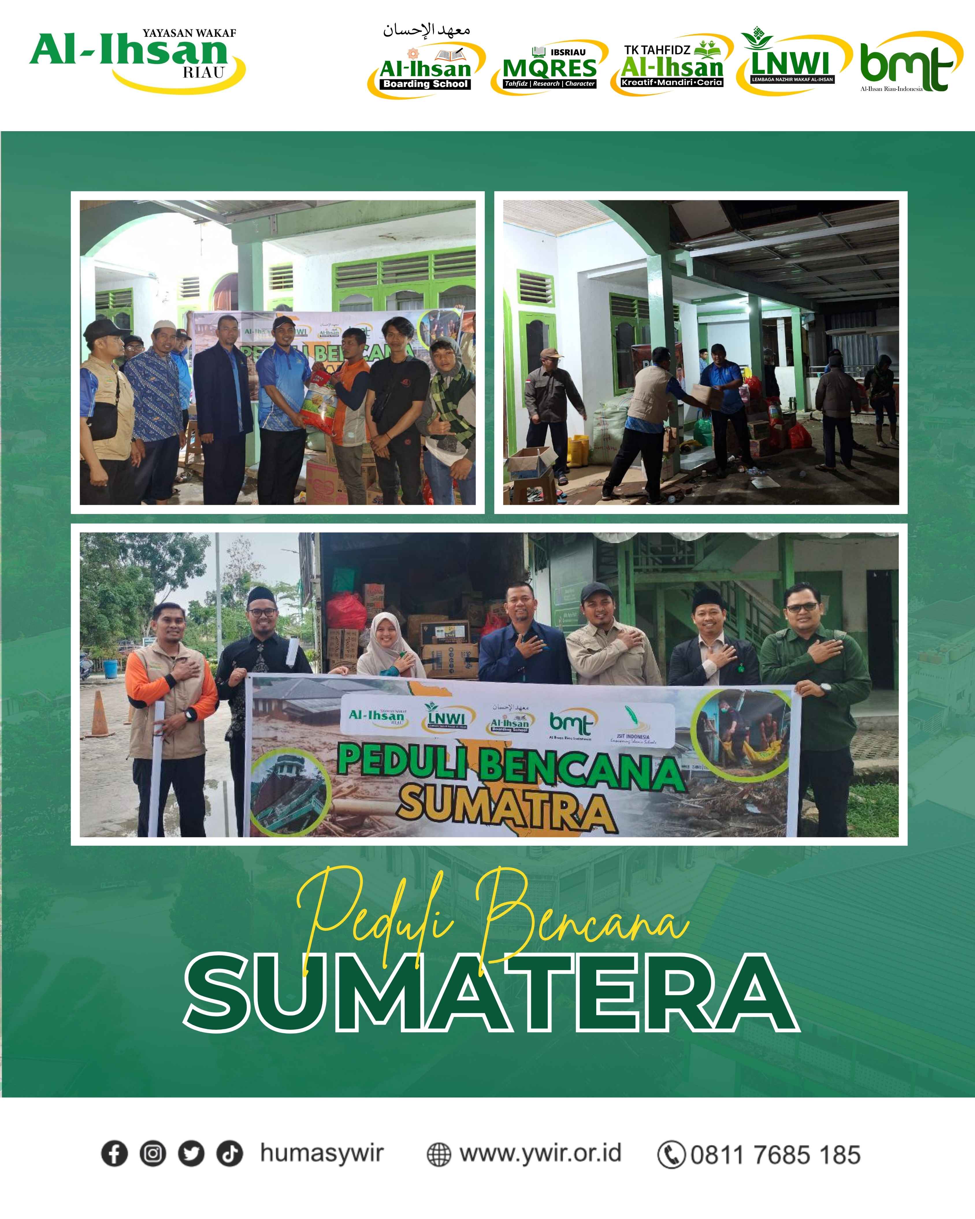 Donasi Telah Disalurkan: Wujud Kepedulian untuk Saudara Terdampak Bencana di Sumatera