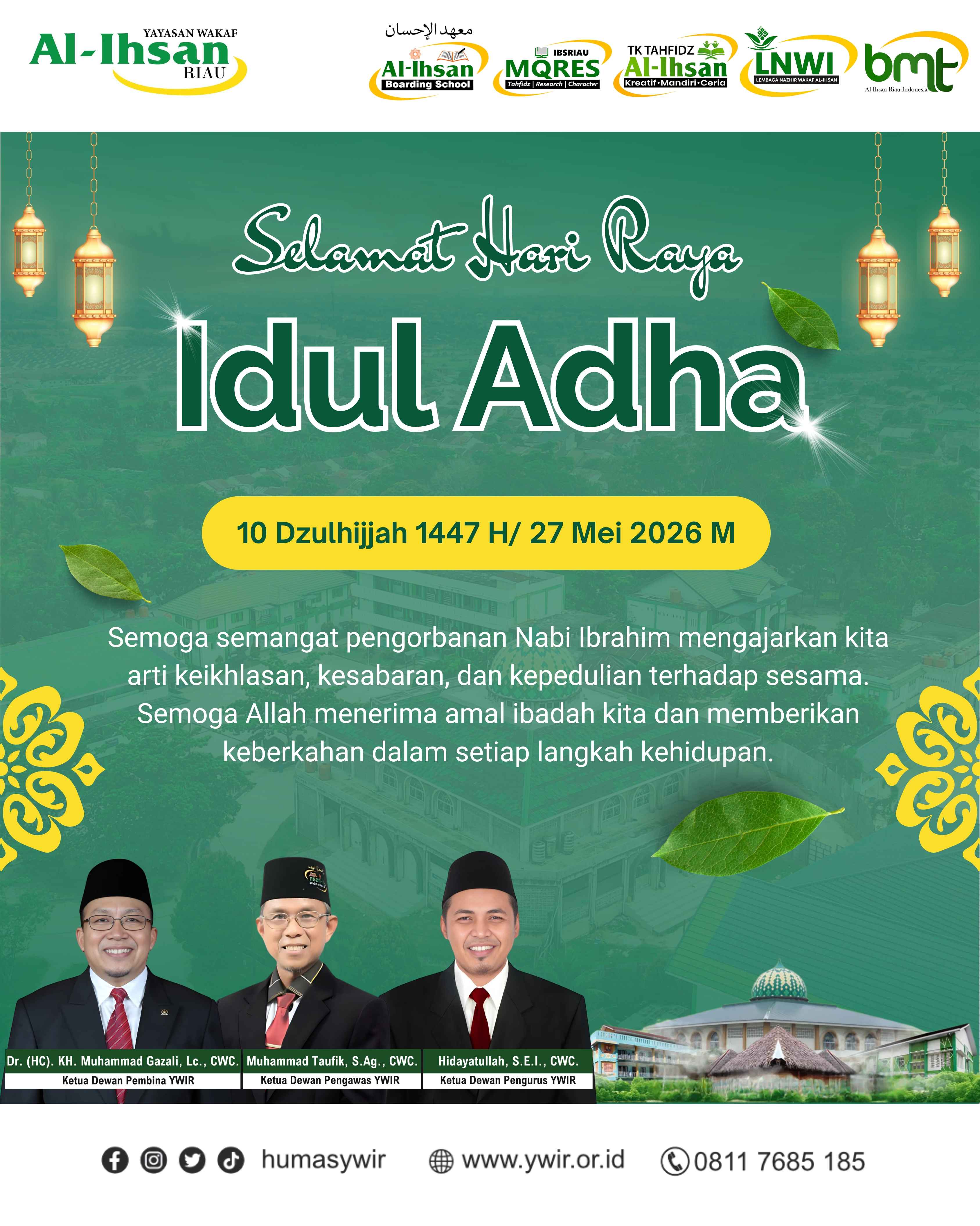 Selamat Hari Raya Idul Adha 1447 H
